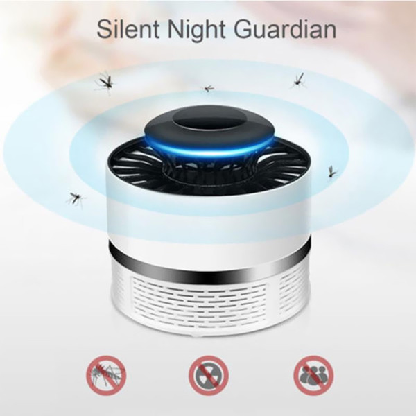 USB Electric Mosquito Killer Lamp Trap Bug Flying Insect Pest Control Zapper Repeller LED Night Light Mosquito Repellent