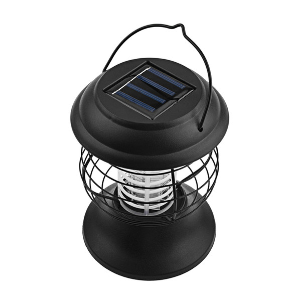 LED Solar Mosquito Killer Lamp Waterproof Solar Lawn Light Insect Killer Zapper Lamp Pest Control Outdoor Garden Landscape Light