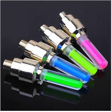 Bike Wheel Lights LED Flash Light Tyre Wheel Valve Cap Light Bicycle Motorcycle Car Wheel Tyre Cycling LED Car Light