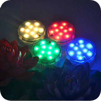 LED Submersible Candle floral tea Light flashing Waterproof wedding party vase decoration lamp hookah shisha accessoriesWaterproof LED divi