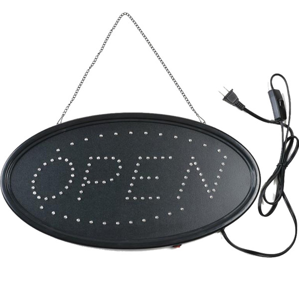 Open LED Sign,LED business open sign advertisement board Electric Display Sign Light Up Sign Flashing & Steady light for business walls