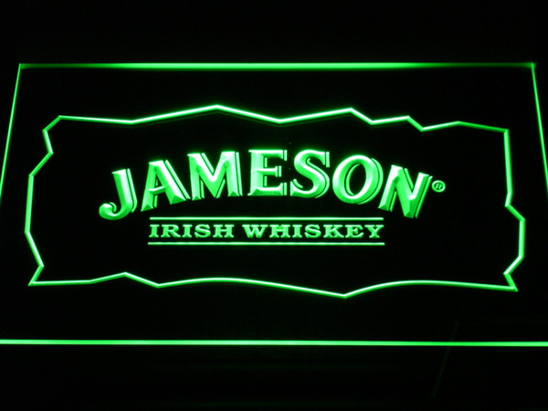 a159 Jameson Whiskey Neon Sign Bar Beer Decor Free Shipping Dropshipping Wholesale 7 colors to choose