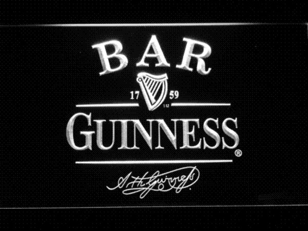 427 BAR Guinness Beer LED Neon Light Sign Cheap lighted signs indoor High Quality lighted letter signs