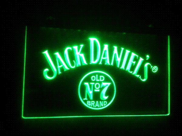 b-57 Jack Whiskey bar beer pub LED Neon Sign signs in the making sign holder for wall