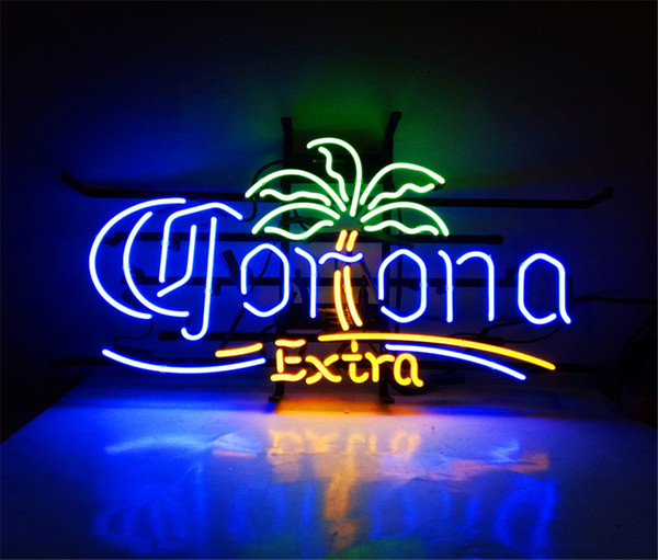 New Star Neon Sign Factory 17X14 Inches Real Glass Neon Sign Light for Beer Bar Pub Garage Room Cnorona .