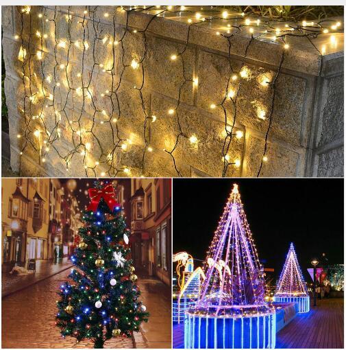 LED Garden light Waterproof Outdoor 7M/12M/22M LED Solar String Decor Holiday Patio Landscape Wedding Party Christmas Lawn lamps