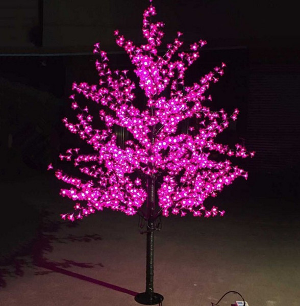 Luxury Handmade Artificial LED Cherry Blossom Tree night Light Christmas new year wedding Decoration Lights 1.8m tree light led LLFA