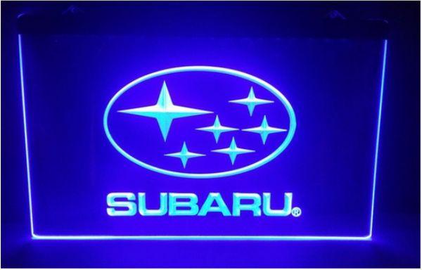 b191 subaru- logo bar pub club 3d signs led neon light sign home decor crafts