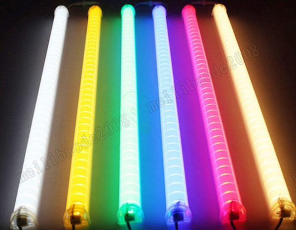 NEW LED Neon ba Sign IP 66 LED Digital Tube/LED DMX tube color change waterproof outside colorful tubes building decorating tube light MYY