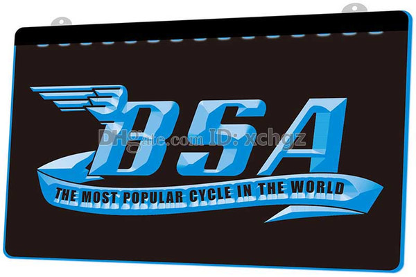 [F941] BSA Motorcycles Cycle NEW 3D Engraving LED Light Sign Customize on Demand 8 colors