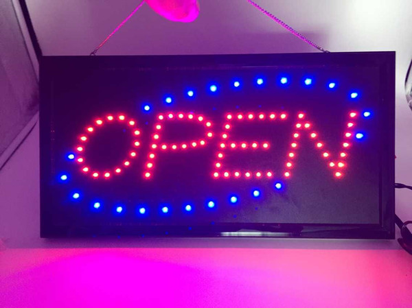 2015 New arriving super bright led open sign neon sign board open indoor