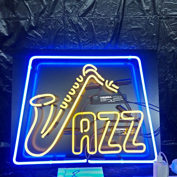 Custom VAZZ Neon Beer Sign Design Acrylic Back Real Glass Tube Advertising Bar Home Decoration Art Display Neon Light 17'' 24'' 30''40''