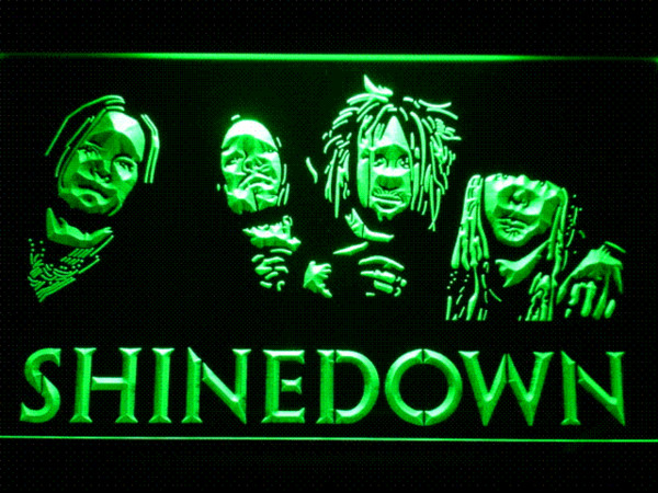 c204 Shinedown LED Neon Sign with On/Off Switch 7 Colors to choose Cheap light power