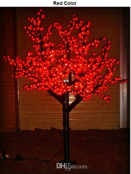 LED Christmas Light Cherry Blossom Tree Light 960pcs LEDs 6ft/1.8M Height 110VAC/220VAC Rainproof Outdoor Usage Drop Shipping