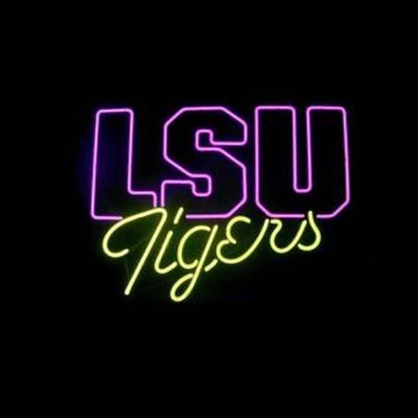 LSU Tigers Neon Sign Custom Handmade Real Glass Tube Beer Bar KTV Club Store Motel Restaurant Pub Advertisement Display Neon Signs 17