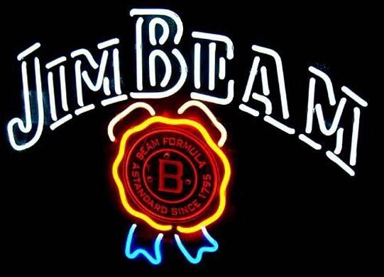 New Jim Beam Distillery Formula Since 1795 Handcrafted Neon Light Sign