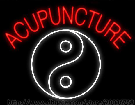 Acupuncture Yin Yang Neon Sign Custom Real Glass Tuble Light Beer Bar Disco KTV Club PUB Display Store Advertisement Neon Signs 19