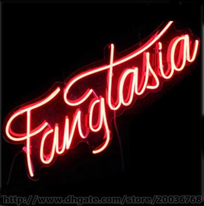 Fangtasia Neon Sign Handcrafted Real glass Custom Beer Bar Disco KTV Club Pub Advertisement Display Neon Signs 17