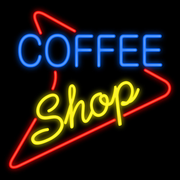 Coffee Shop Handcrafted Neon Sign Real Glass Tuble Light Soft Drink Bar Disco KTV PUB Club Store Advertisement Display Neon Signs 16