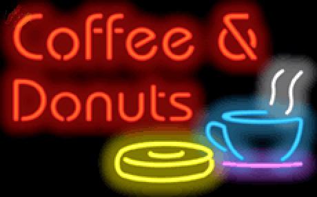 Coffee & Donuts Neon Sign Handcrafted Custom Real Glass Neon Restaurant Store Shop PUB Display Advertising Neon Signs 19