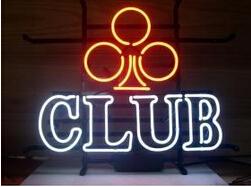 Clover Club Neon Sign Custom Handmade Real Glass Tube Beer bar Pub Store Motel Advertisement Display Neon Signs 17