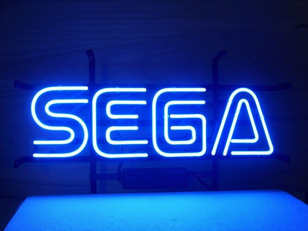 New SEGA Game Neon Sign Handmade Custom Real Glass Tube Store Bar Advertising Display Neon Signs 16