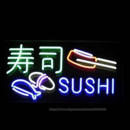 SUSHI Neon Sign Store Shop Motel Disco KTV Advertisement Sign Bar Beer Pub Store Display New Neon Light Sign 17