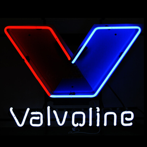 Valvoline Logo Neon Sign Custom Handmade Real Glass Tube Company Store Advertisement Display Decoration Neon Signs Free Shipping 16