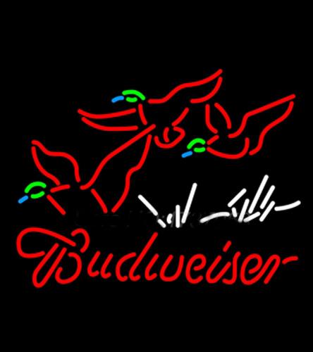 Budweiser Duck Without Motion Neon Sign Handmade Custom Real Glass Tube Store Beer Bar KTV Club Party Advertising Display Neon Signs 17