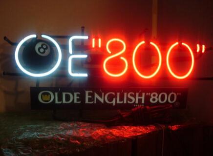 Olde English '800' Printed On Plasticboard 8-ball OE 