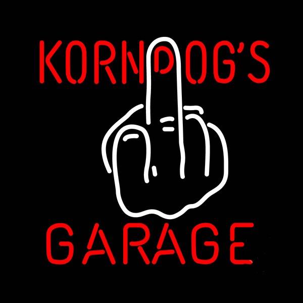 Kornogs Garage Neon Sign Motel Hotel Restaurant Club Beer Bar Handcrafted Custom Real Glass Tube Display Neon Signs 18