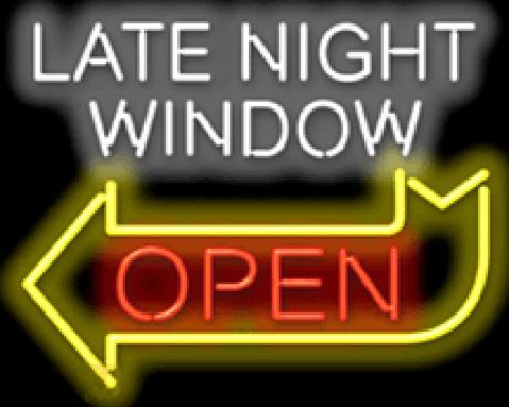 Late Night Window Open Left Arrow Neon Sign Real Custom Disco KTV Club Bar Store Display Advertising Neon Signs 30