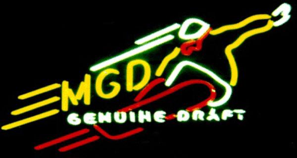 Miller MGD Snowboarder Neon Sign Handmade Custom Real Glass Tube Beer Bar KTV Club Pub Motel Advertising Display Neon Signs 19