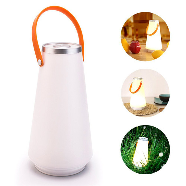 Wireless LED Portable Lantern USB Rechargeable Touch Sensor Control Dimming Night Light Outdoor Camping Emergency Light