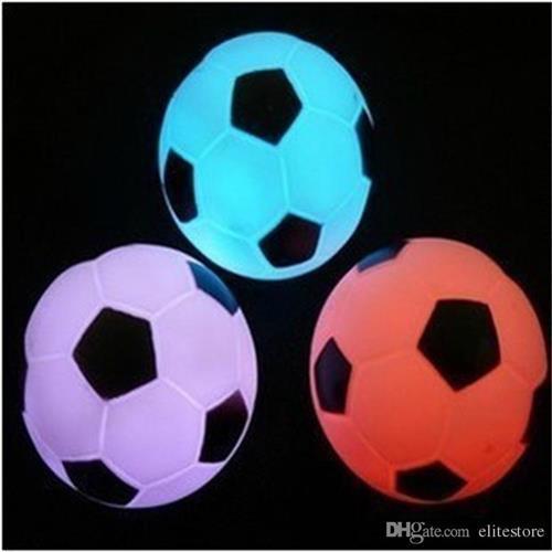 Colorful LED Football Night Light LED Soccer Light Color Changing Football Lamp Kids Room LED Party Holiday Decoration Xmas Gift for Sale