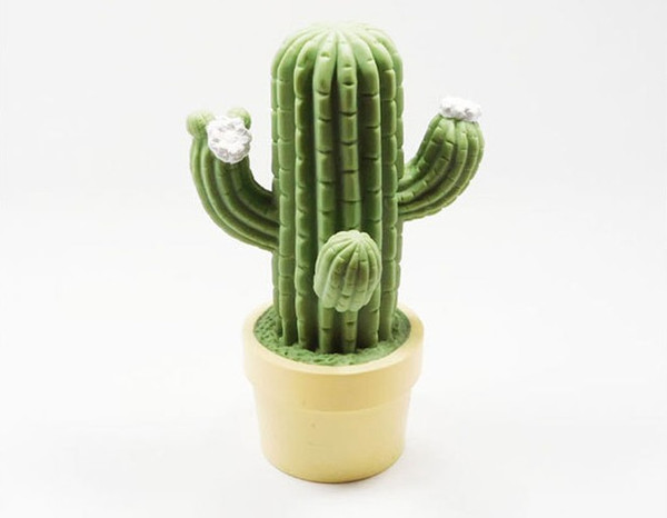 New Green Cactus Led Night Light Children Led Lamps For Christmas Home Living Room Decoration Take Props LLFA