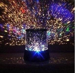 Nightlight The Sky Star Constellation Projector LED Star Master Sound Asleep Lamp Night Light Free Shipping G614