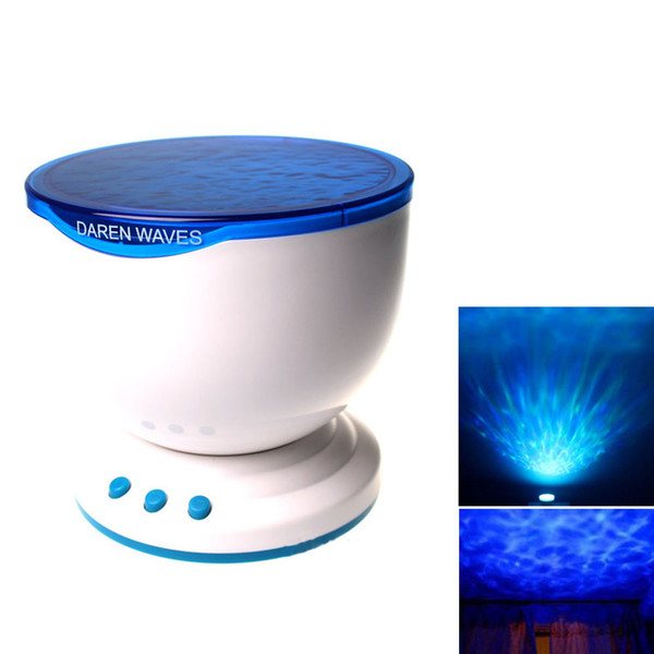 Fashion Household Multicolor Romantic Aurora Master Home LED Light Ocean Wave Light Projector Living E00405