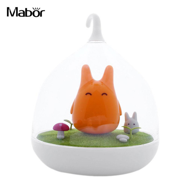 Totoro USB Touch Sense Bedside Night Lamps Lights For Bedroom Baby Sleep Decor