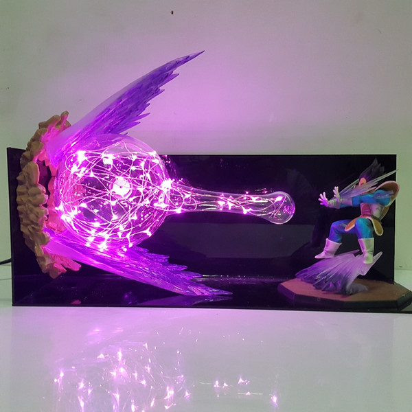 Dragon Ball Z Vegeta Galick Gun Led Lighting Table Lamp Bulb Dragon Ball Super Vegeta Desk Lamp Led Night Lights DBZ Home Decor