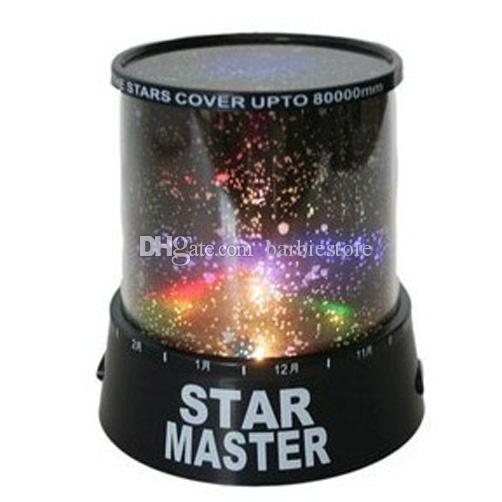 Amazing LED Colorful Star Master Sky Starry Night Light Projector Lamp Gift E00216 CADR