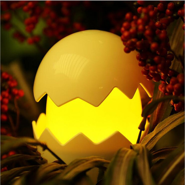 Night Light LED Lamp Rechargeable LED Glowing Lighted Egg Night Light for Christmas Club Bars Light W1130