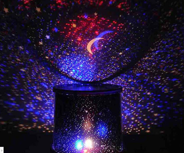 LED Projecting lamp Amazing Sky star Master Night Projector Light Lamp Beautiful Starry christmas gift Best Children Toys Free Shipping