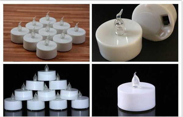 LED night light Flameless LED Tealight Tea Candles Light Battery Operated Electric candle Wedding Birthday Party Christmas Decoration