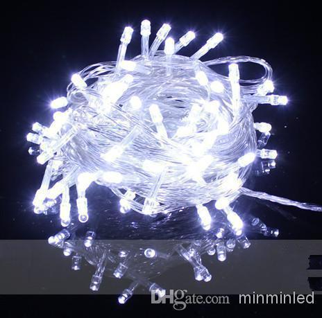 30PCS/lots 100 LED 10M LED String Light led Christmas/Wedding/Party Decoration Lights AC 110V 220V 1pc/lot