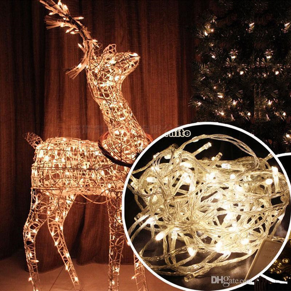 Led string Christmas crazy selling 10M/PCS 100 LED string Decoration Light 110V 220V For Party Wedding led Christmas twinkle lighting