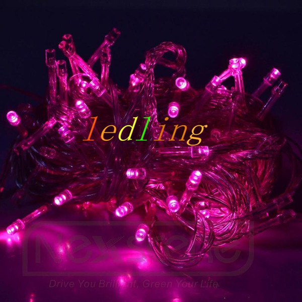 led New Good Quality!Christmas LED String Light 9 colors 10M 100LED Xmas Led Christmas Wedding Party Decoration Lights 110V 220V+CE ROHS