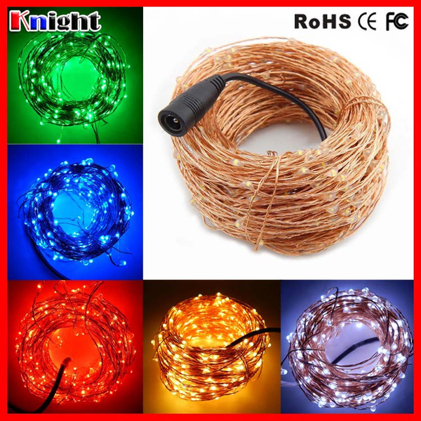 newest DC12V 10M cooper wire led light 33ft led fairy string light wedding garden decoration led USB timing battery copper string light 2set