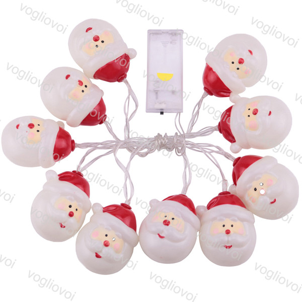 Christmas Lights Fairy String Lamp 1.5M 3M Holiday Party Decorate Santa Claus Use AAA Battery 3V LED String DHL