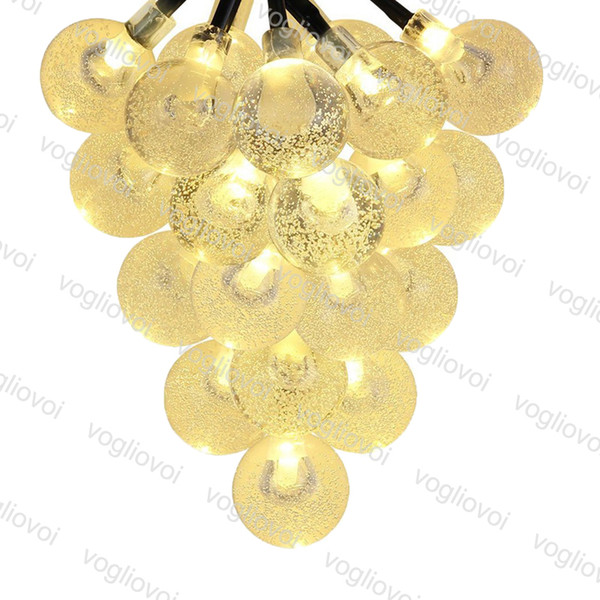 Christmas Lights Crystal Ball 1M 2M 3M 4M Weddings Valentine`s Day Party Use AAA Battery 4.5V LED String DHL